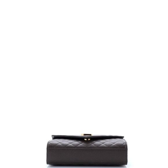 Saint Laurent Classic Monogram Envelope Satchel Mixed Matelasse Leather Small - Picture 4 of 6